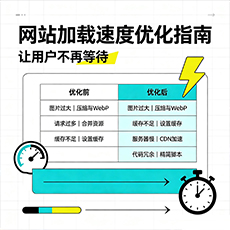 贵港建站-网站加载速度优化指南：让用户不再等待