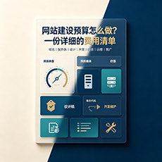 贵港建站-网站建设预算怎么做？一份详细的费用清单